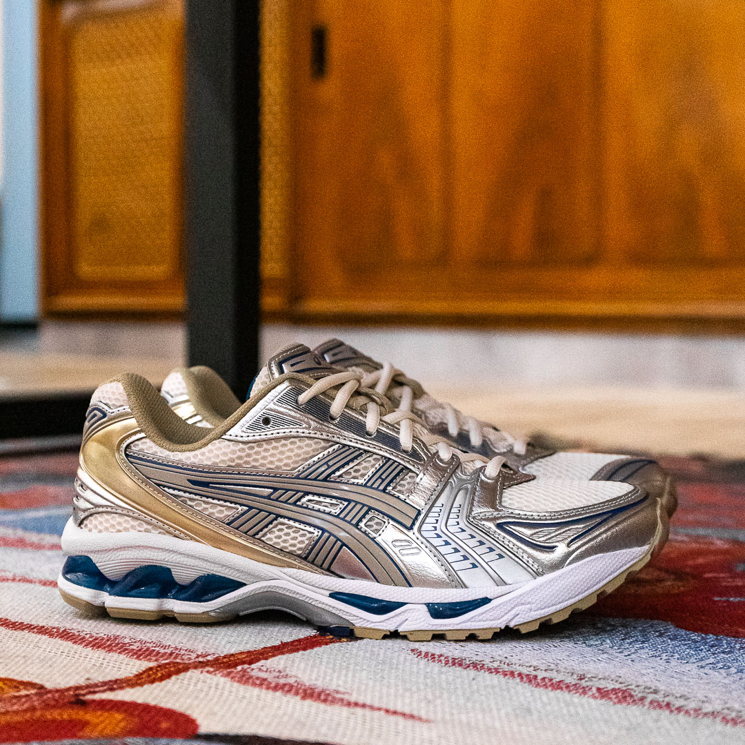 ASICS GEL KAYANO 14 Cream Pure Silver Solekitchen