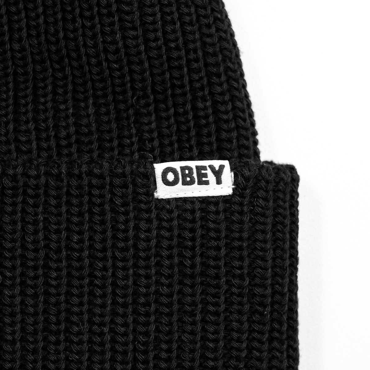 Bold Organic Beanie Black